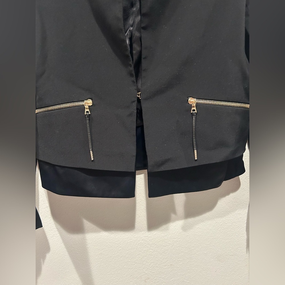 SANDRO PARIS Blazer Jacket in Black / Size 38 / - Picture 2 of 10